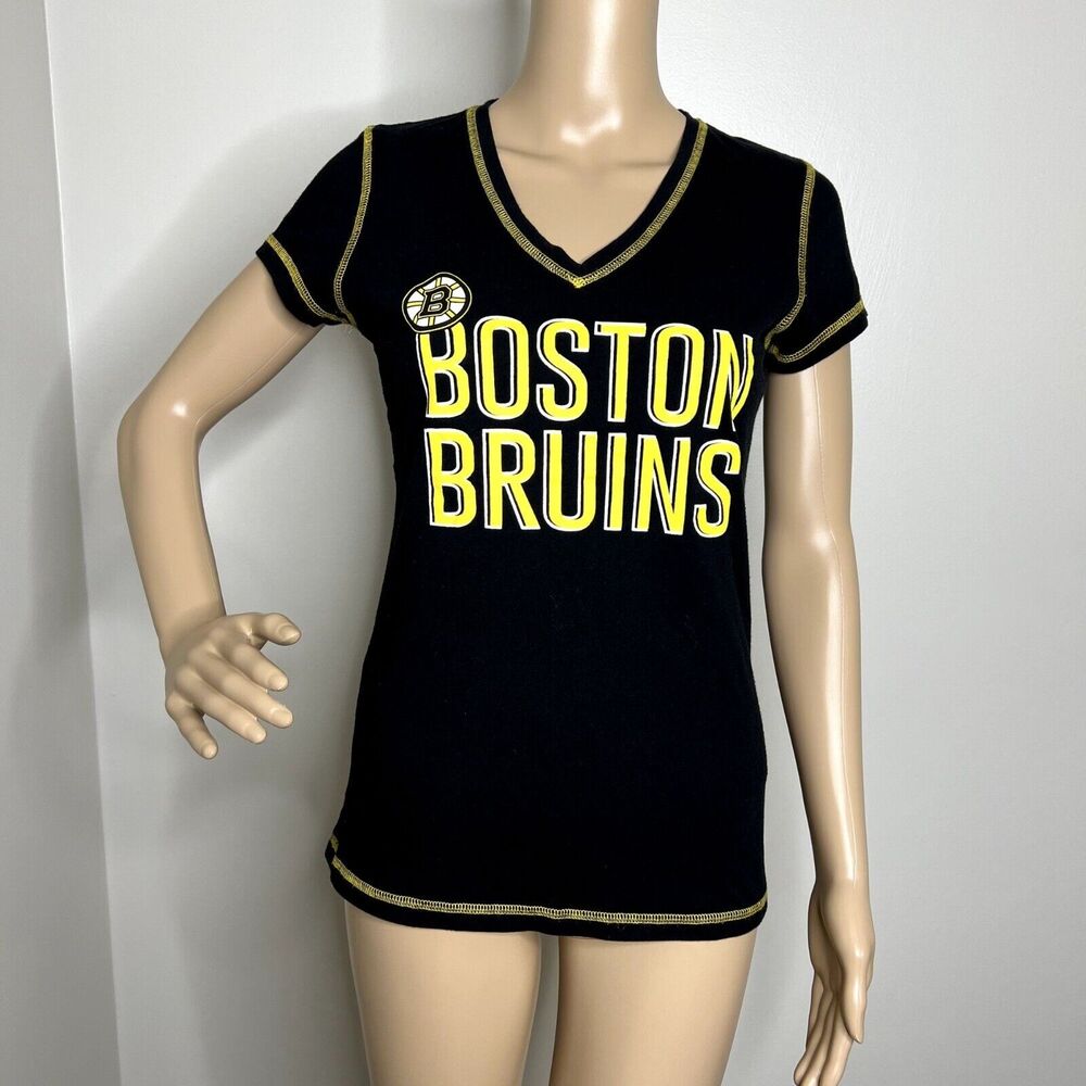 Boston Bruins Black Short Sleeve Tee